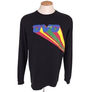 October's Very Own X Drake Long Sleeve Logo T-Shirt Size XL Mens Black Tee OVO